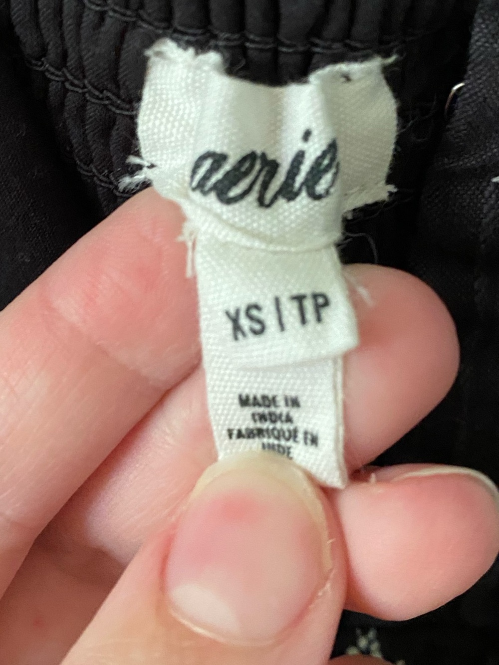 Aerie corset black floral midi dress - Picture 8 of 13
